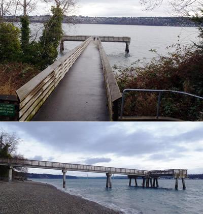 Fox Island Fishing Pier in Pierce County.