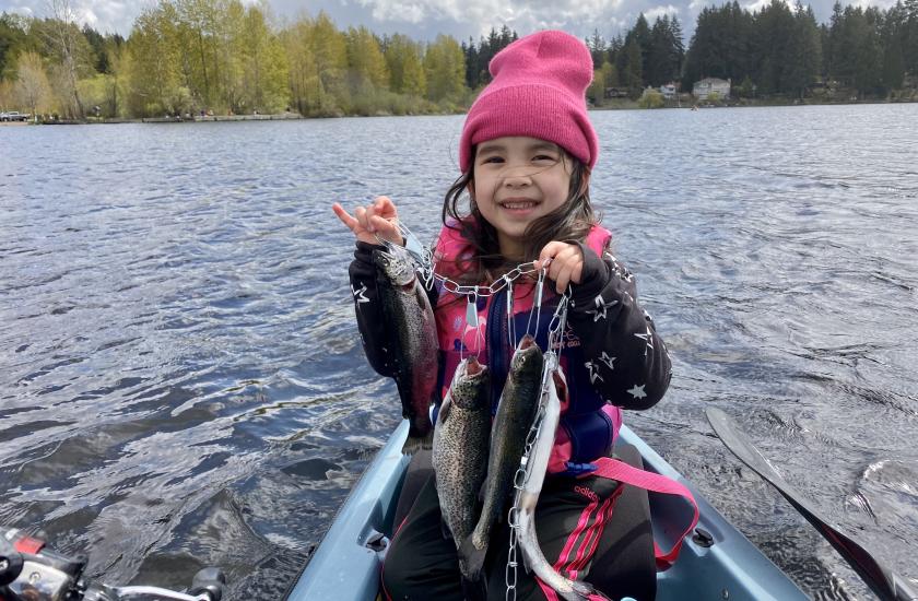 trout fishing opening day lowland lakes