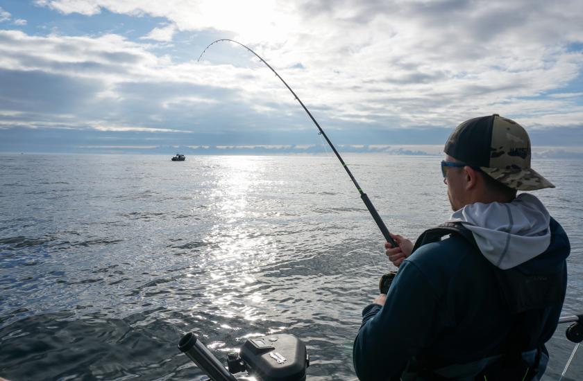 Fishing out of Westport in Marine Area 2 for ocean salmon