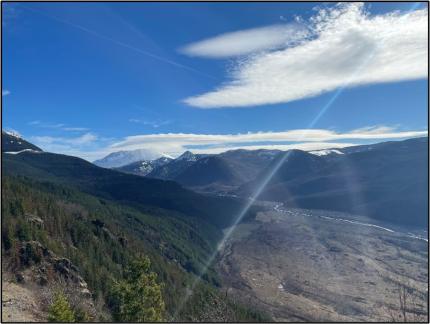 A view of Mount Saint Helens Wildlife Area