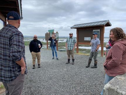 Two tours of Leque Island in the Skagit Wildlife Area