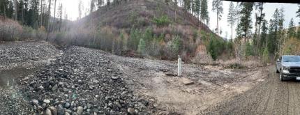 More photos of the Camp Wooten Wildlife Area project.  