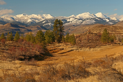 Autumn on the Methow Wildlife Area.