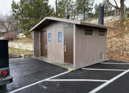 Bathrooms at an access site