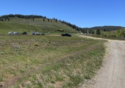 Elk closure opener on the L.T. Murray Wildlife Area.