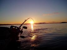 Salmon fishing near buoy 10